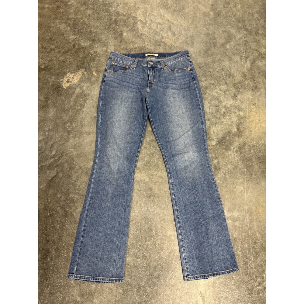 Levi's 415‎ Relaxed Fit Bootcut Dark Wash Blue Jeans Women's Size 28x32
